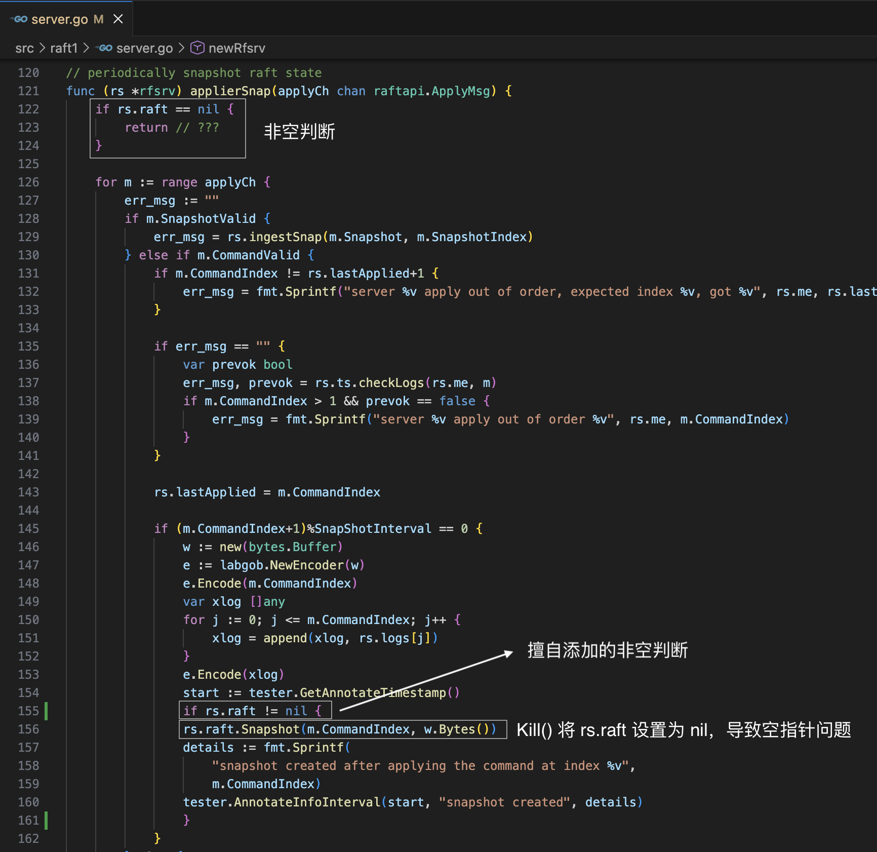 test-code-modifications